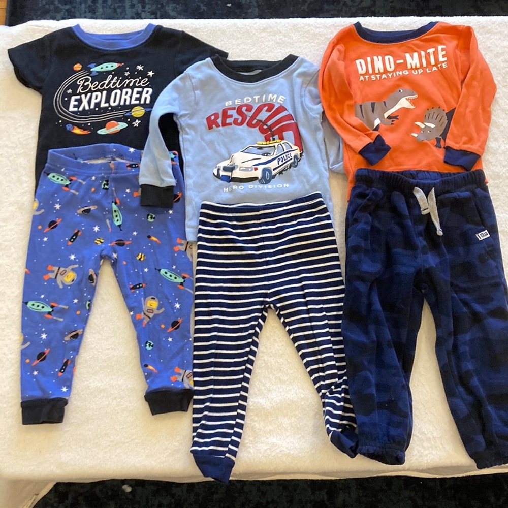 Set of 3 18 months pajamas